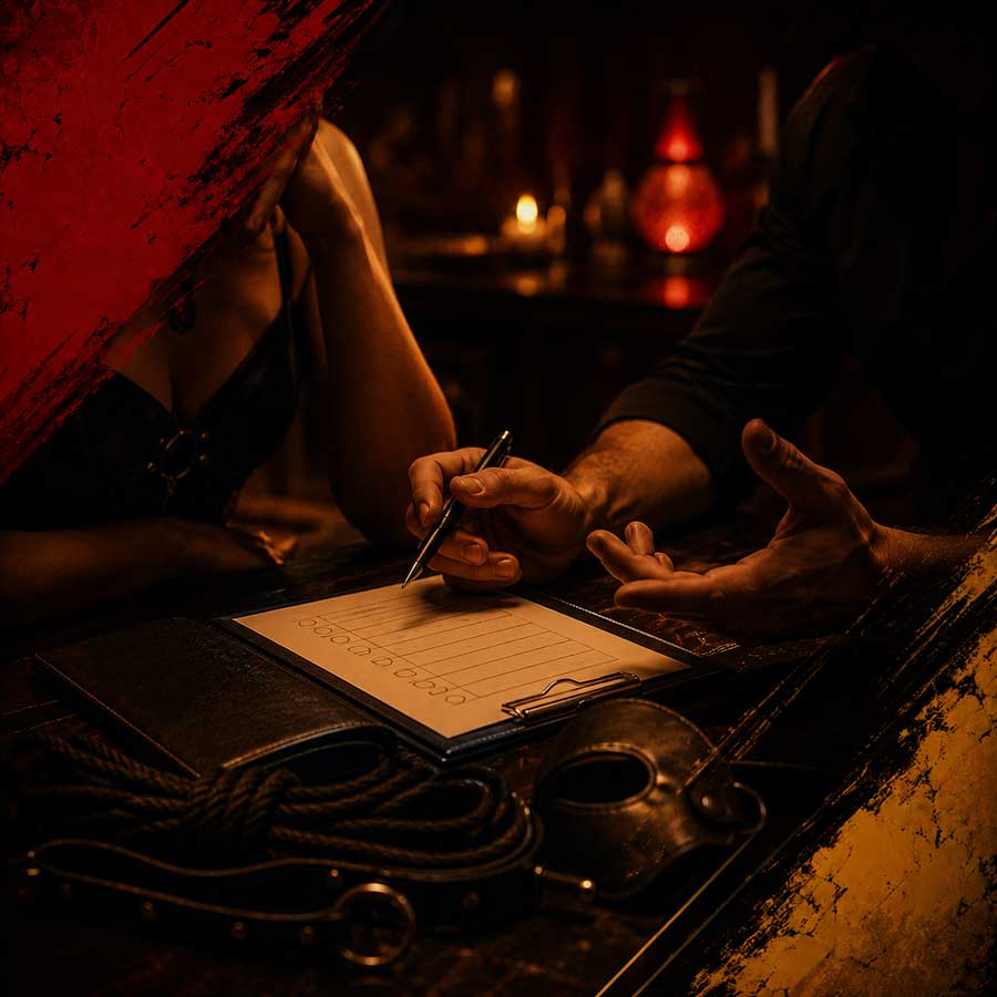 How to negotiate a BDSM Scene